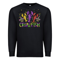 Black my favorite season is crawfish Premium Sweatshirt - MaliasSmallBusiness