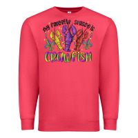 Cardinal my favorite season is crawfish Premium Sweatshirt - MaliasSmallBusiness