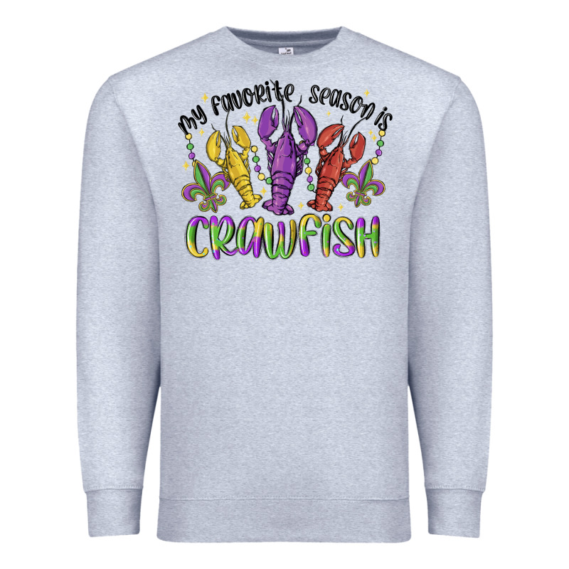 My Favorite Season Is Crawfish Premium Sweatshirt by MaliasSmallBusiness | Teevron