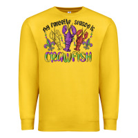Lemon my favorite season is crawfish Premium Sweatshirt - MaliasSmallBusiness