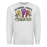 Oatmeal Heather my favorite season is crawfish Premium Sweatshirt - MaliasSmallBusiness