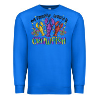 True Royal my favorite season is crawfish Premium Sweatshirt - MaliasSmallBusiness