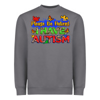Storm please be patient i have autism Heavyweight Sweatshirt - Zillion Design Studio