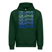 Forest Green Girl Power Peace Urban Hoodie - Bettercallsaul