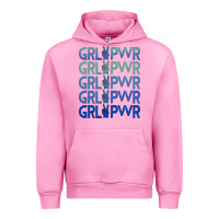 Fuchsia Pink Girl Power Peace Urban Hoodie - Bettercallsaul