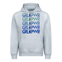 Heather Grey Girl Power Peace Urban Hoodie - Bettercallsaul