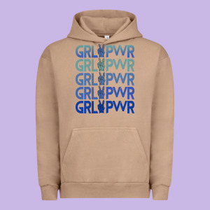 Girl Power Peace Urban Hoodie Designed By Bettercallsaul