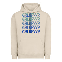 Pigment French Oak Girl Power Peace Urban Hoodie - Bettercallsaul