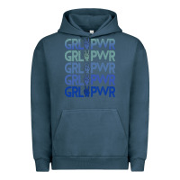 Pigment Midnight Navy Girl Power Peace Urban Hoodie - Bettercallsaul