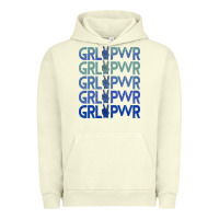 Pigment Pistachio Girl Power Peace Urban Hoodie - Bettercallsaul