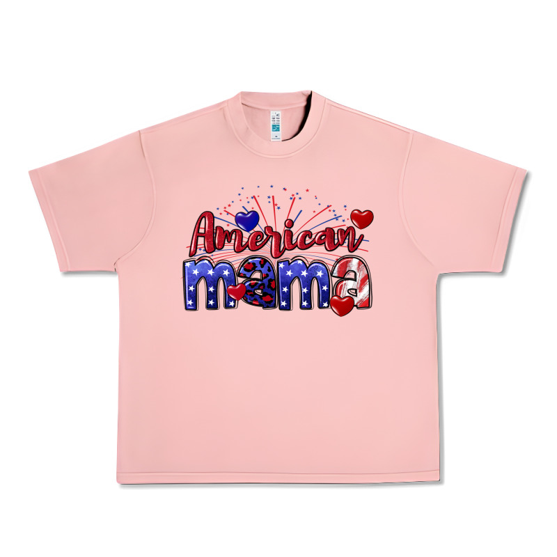 American Mama 4th Of July Urban Heavy Tee by CowGirlArtShop | Teevron