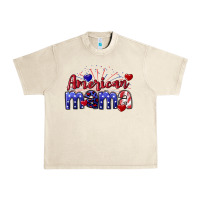 Sandshell American Mama 4th of july Urban Heavy Tee - CowGirlArtShop