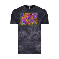 Cloud Black mardi gras mask background Vintage Tee - BarkalooDesign