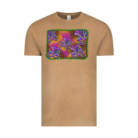 Mardi Gras Mask Background Vintage Tee | Teevron
