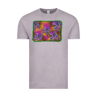 Vintage Zinc mardi gras mask background Vintage Tee - BarkalooDesign