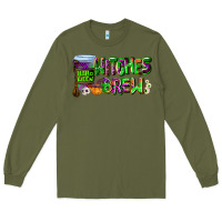 Army Green witches brew Long Sleeve Tee - AdoDesignShop