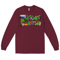 Burgundy witches brew Long Sleeve Tee - AdoDesignShop