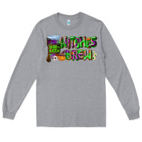 Heather Grey witches brew Long Sleeve Tee - AdoDesignShop