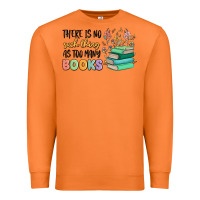 Carrot there is no such thing as too many books Premium Sweatshirt - MaliasSmallBusiness