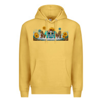 Antique Gold american football mom libbey glass Premium Hoodie - BundleAndBundleShop