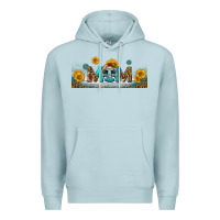 Blue Mist american football mom libbey glass Premium Hoodie - BundleAndBundleShop