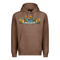 Chestnut american football mom libbey glass Premium Hoodie - BundleAndBundleShop