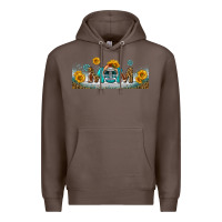 Coffee american football mom libbey glass Premium Hoodie - BundleAndBundleShop