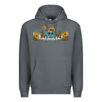 Rock american football mom libbey glass Premium Hoodie - BundleAndBundleShop