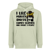 Matcha i like murder shows comfy clothes and maybe 3 peop Heavyweight Hoodie - MaliasSmallBusiness