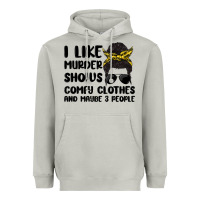 Moon Dust i like murder shows comfy clothes and maybe 3 peop Heavyweight Hoodie - MaliasSmallBusiness
