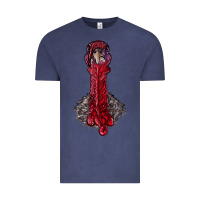 Vintage Denim gobble head Vintage Tee - RanaPortraitStore