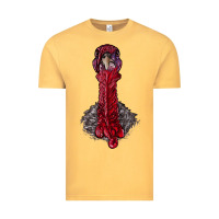 Vintage Mustard gobble head Vintage Tee - RanaPortraitStore