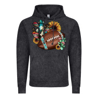 Vintage Black football cactus sunflower Vintage Hoodie - JahusDesignShop
