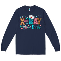 Navy x ray tech Long Sleeve Tee - BundleAndBundleShop