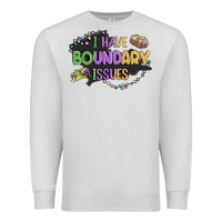 Dove Grey ı have boundary ıssues Premium Sweatshirt - MaliasSmallBusiness