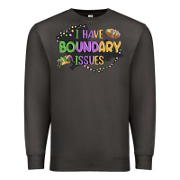 Smoke ı have boundary ıssues Premium Sweatshirt - MaliasSmallBusiness