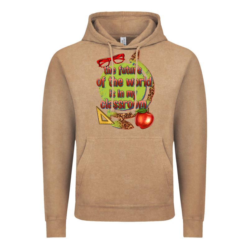 The Future Of The World Is In My Classroom Vintage Hoodie by texasbilliewilder | Teevron