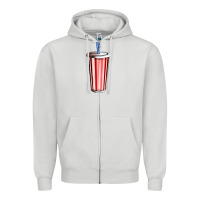 Dove Grey coke Zipper Hoodie - AdoDesignShop