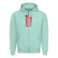Seafoam coke Zipper Hoodie - AdoDesignShop