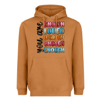 Meerkat you are known loved worthy chosen enough Heavyweight Hoodie - MaliasSmallBusiness