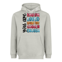 Moon Dust you are known loved worthy chosen enough Heavyweight Hoodie - MaliasSmallBusiness