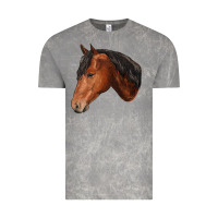 Cloud Rock horse Vintage Tee - RanaPortraitStore