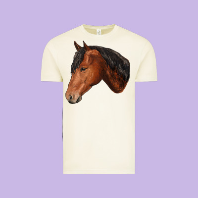 Horse Vintage Tee Designed By Ranaportraitstore