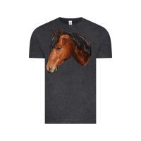 Vintage Black horse Vintage Tee - RanaPortraitStore