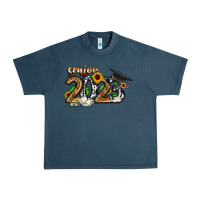 Midnight Navy senior 2023 Urban Heavy Tee - CowhideDigitalArt