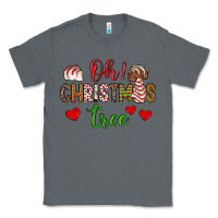 Charcoal Heather oh christmas tree Classic Tee - JahusDesignShop