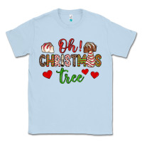 Dusty Blue oh christmas tree Classic Tee - JahusDesignShop