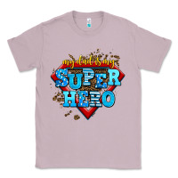 Lilac my dad is my super hero Classic Tee - AdoDesignShop