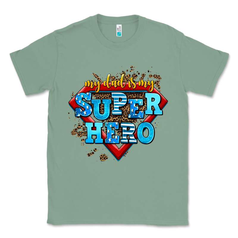 My Dad Is My Super Hero Classic Tee by AdoDesignShop | Teevron