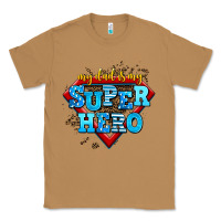 Toasted Coconut my dad is my super hero Classic Tee - AdoDesignShop